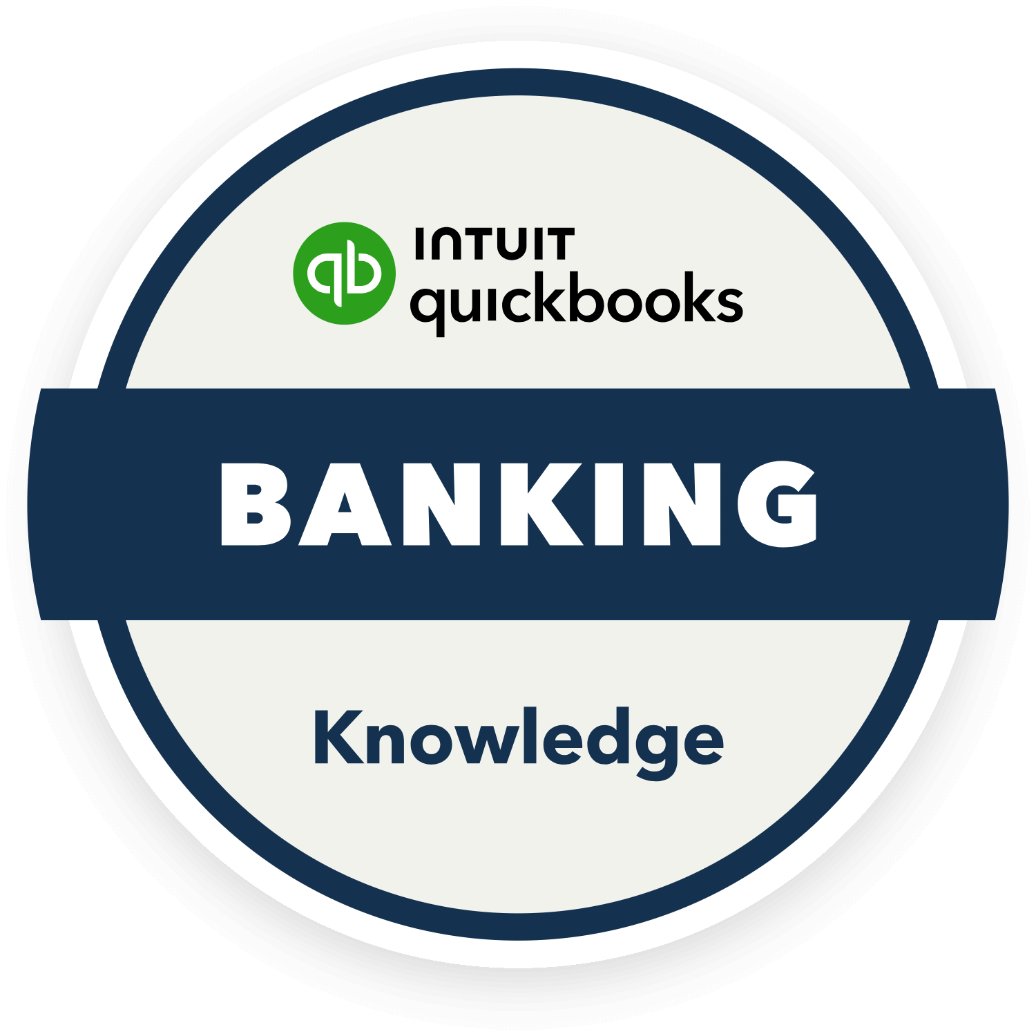 QuickBooks Banking — Knowledge Badge